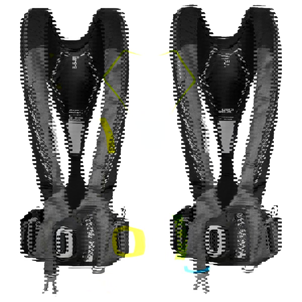 Deckvest 6D 275N, grau, quick release