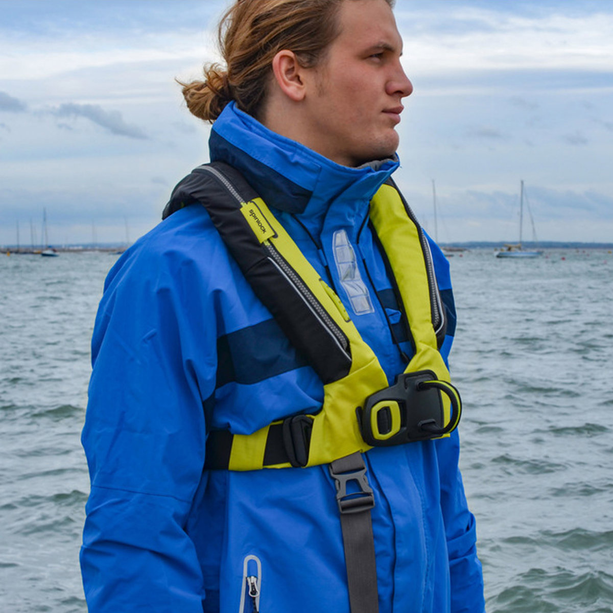 Spinlock Deckvest 6D 170N, citrus gelb, quick release 2