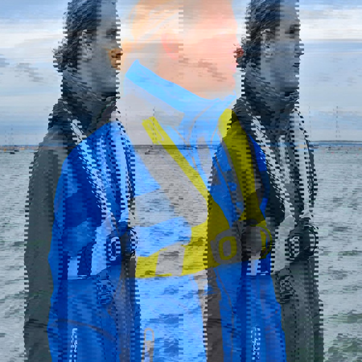 Spinlock Deckvest 6D 170N, citrus gelb, quick release 4