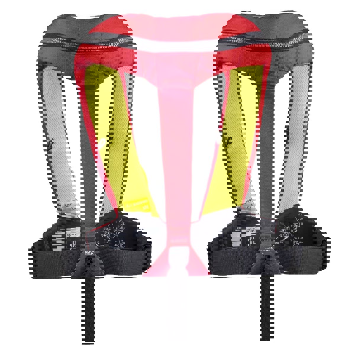 Spinlock Deckvest lite rettungsweste 170N rot 3