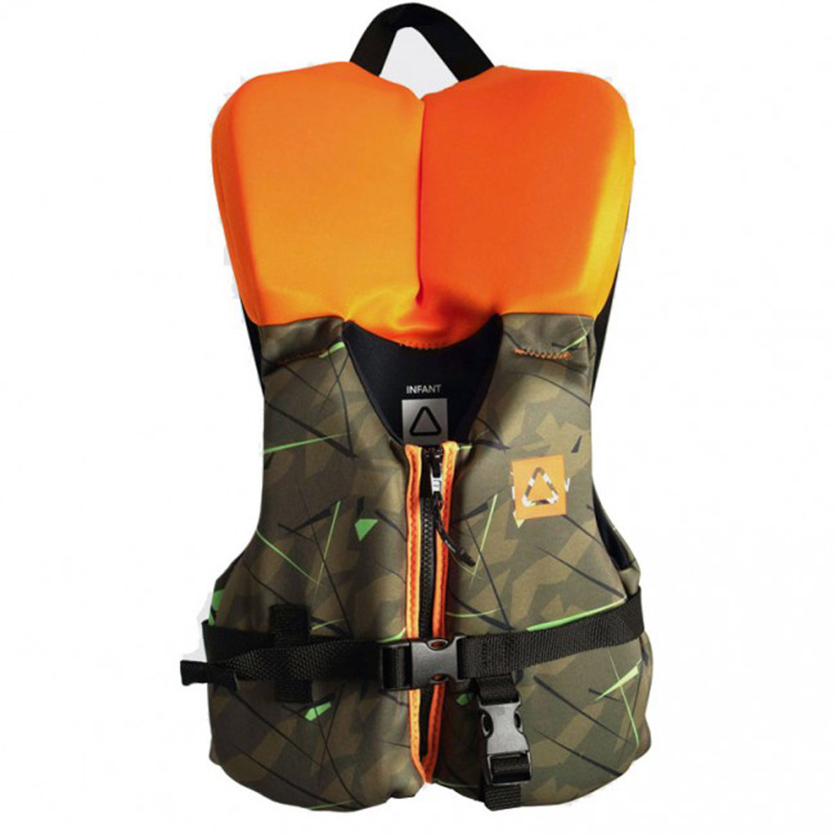 Follow Pop Baby ISO schwimmweste grun/orange bis 20kg 3