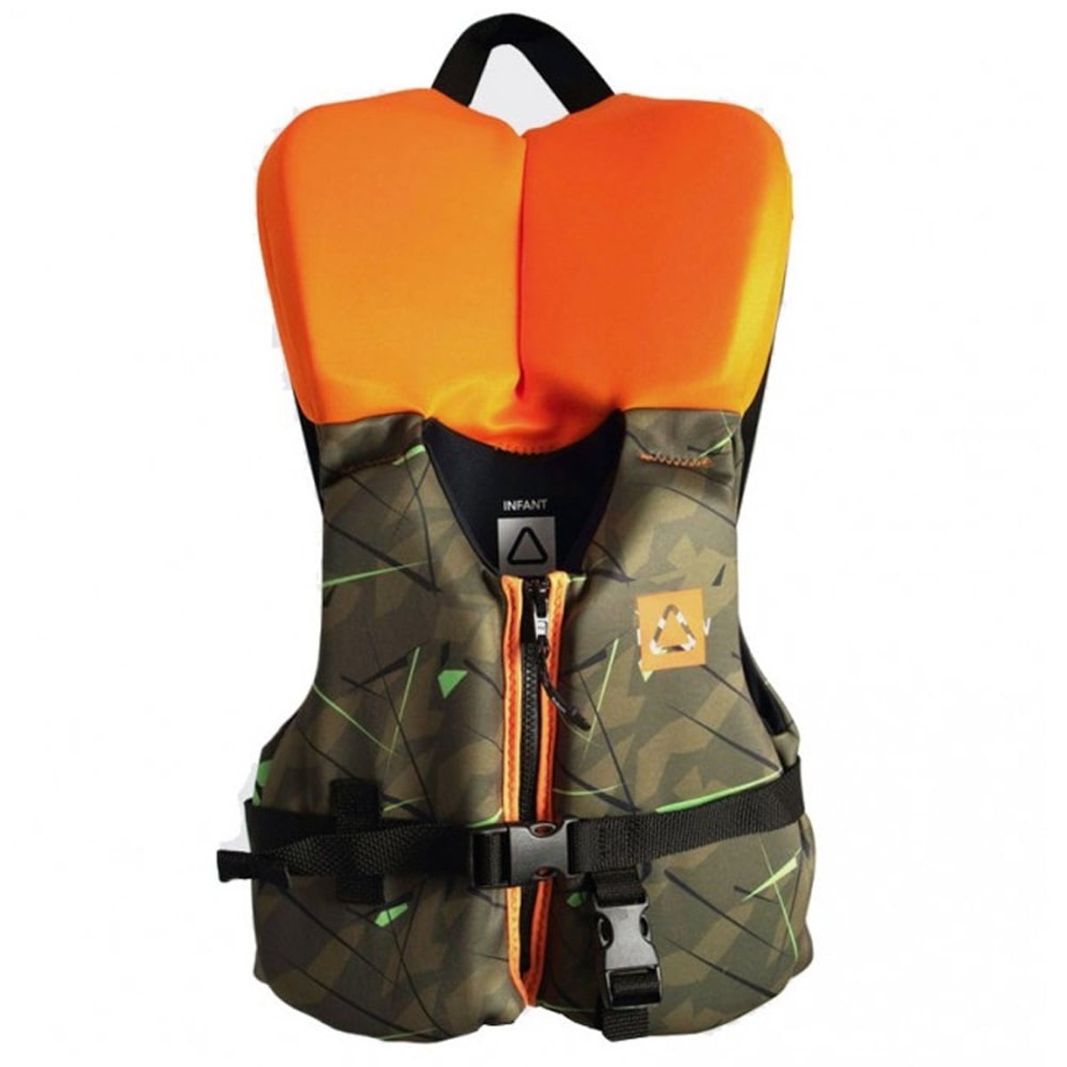 Follow Pop Kind ISO schwimmweste grun/orange 20-30 kg foto 1