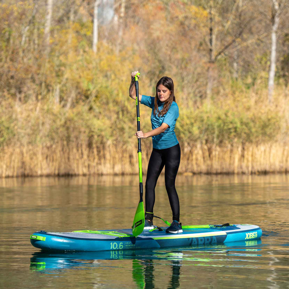 Jobe Yarra steel blauw 10.6 opblaasbare sup pakket met elektrische luchtpomp 2