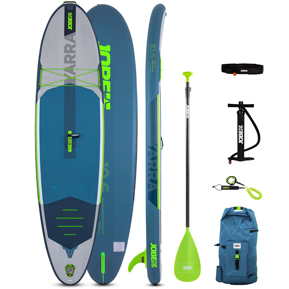 Jobe Yarra steel blauw 10.6 opblaasbare sup pakket met aluminium peddel foto 1