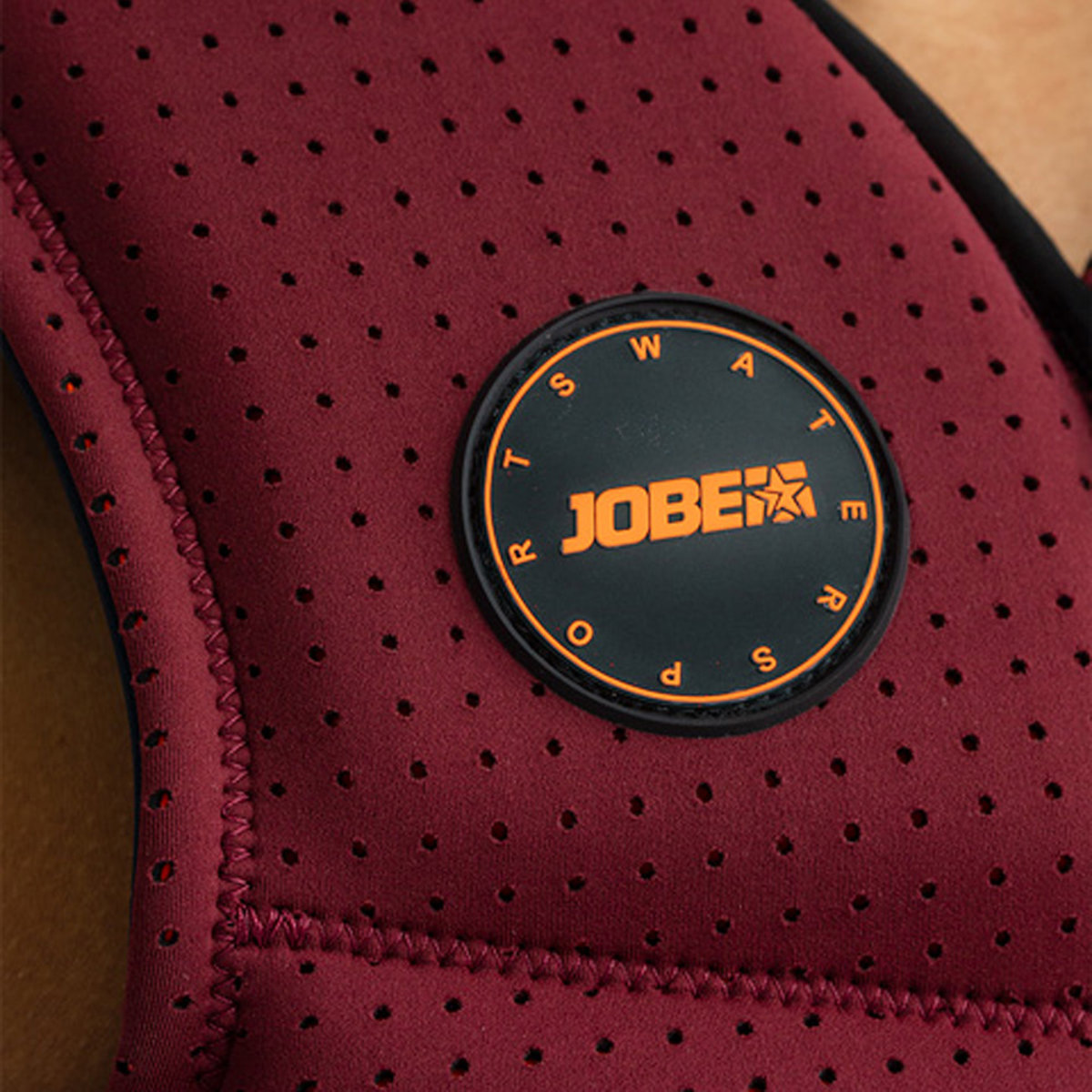 Jobe Fragment heren zwemvest Burgundy rood 2