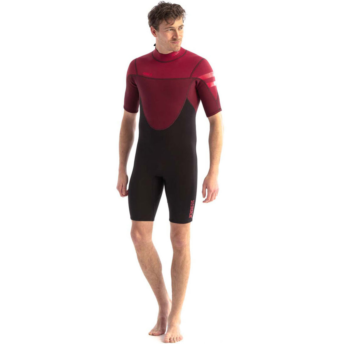 Jobe perth 3/2mm shorty wetsuit heren rood foto 1