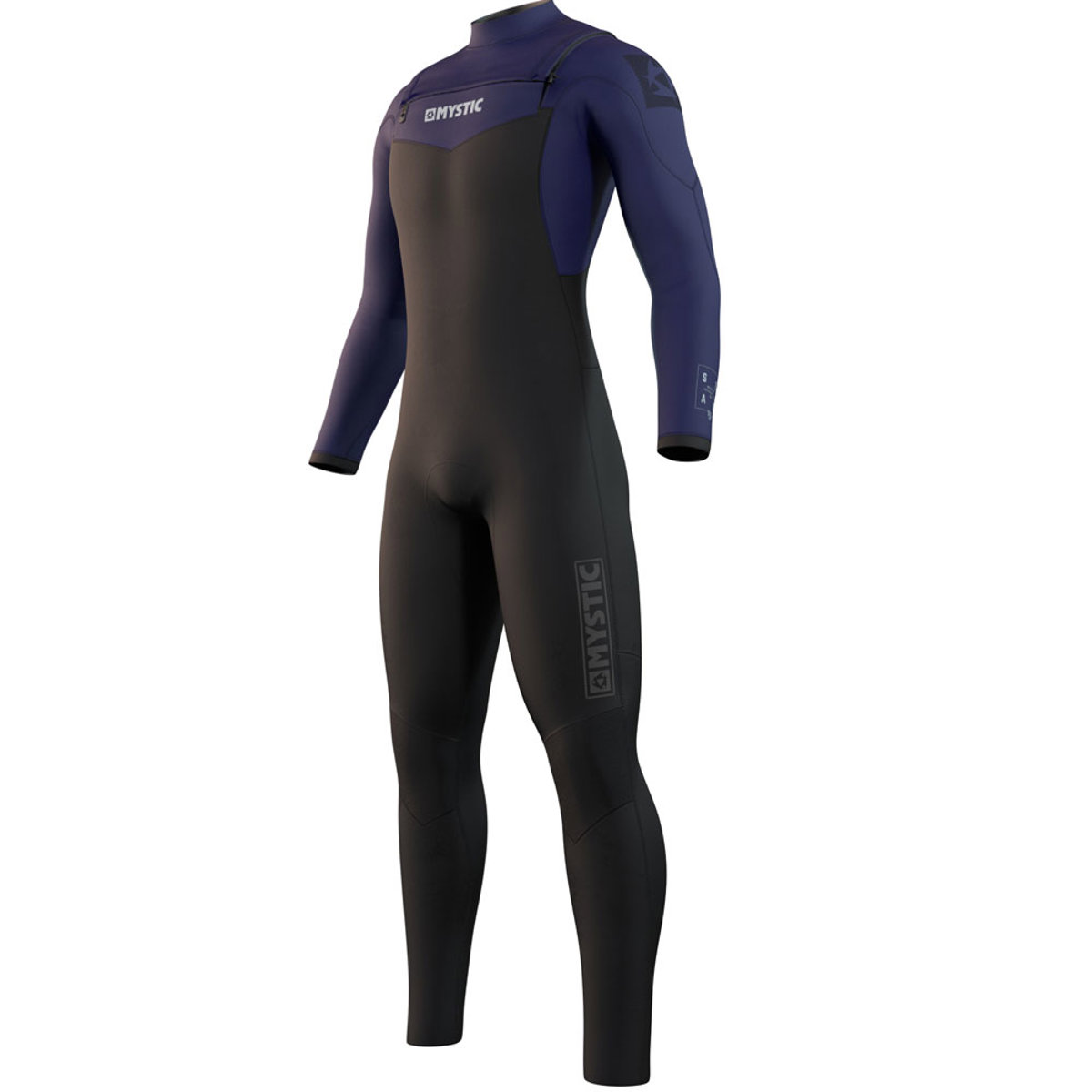 Mystic Star Fullsuit 5/3mm dubbele borstrits Night blauw heren wetsuit foto 1