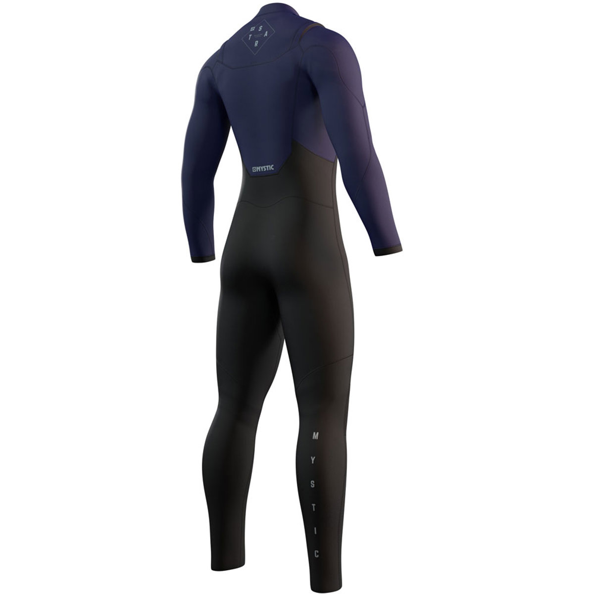 Mystic Star Fullsuit 5/3mm dubbele borstrits Night blauw heren wetsuit 2
