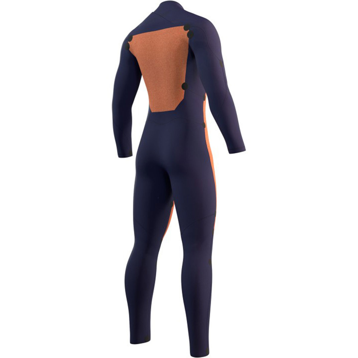 Mystic Star Fullsuit 5/3mm dubbele borstrits Night blauw heren wetsuit 4