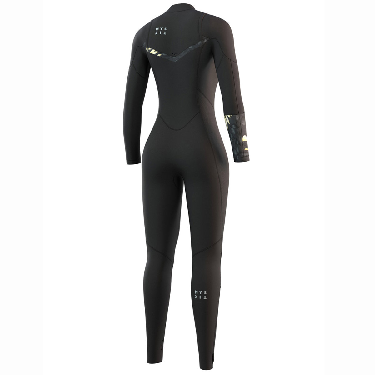 Dazzled fullsuit 5/3mm dubbele borstrits dames zwart