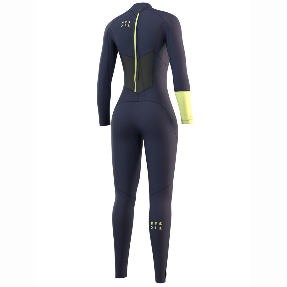 Dazzled fullsuit 5/3mm rugrits dames night blauw