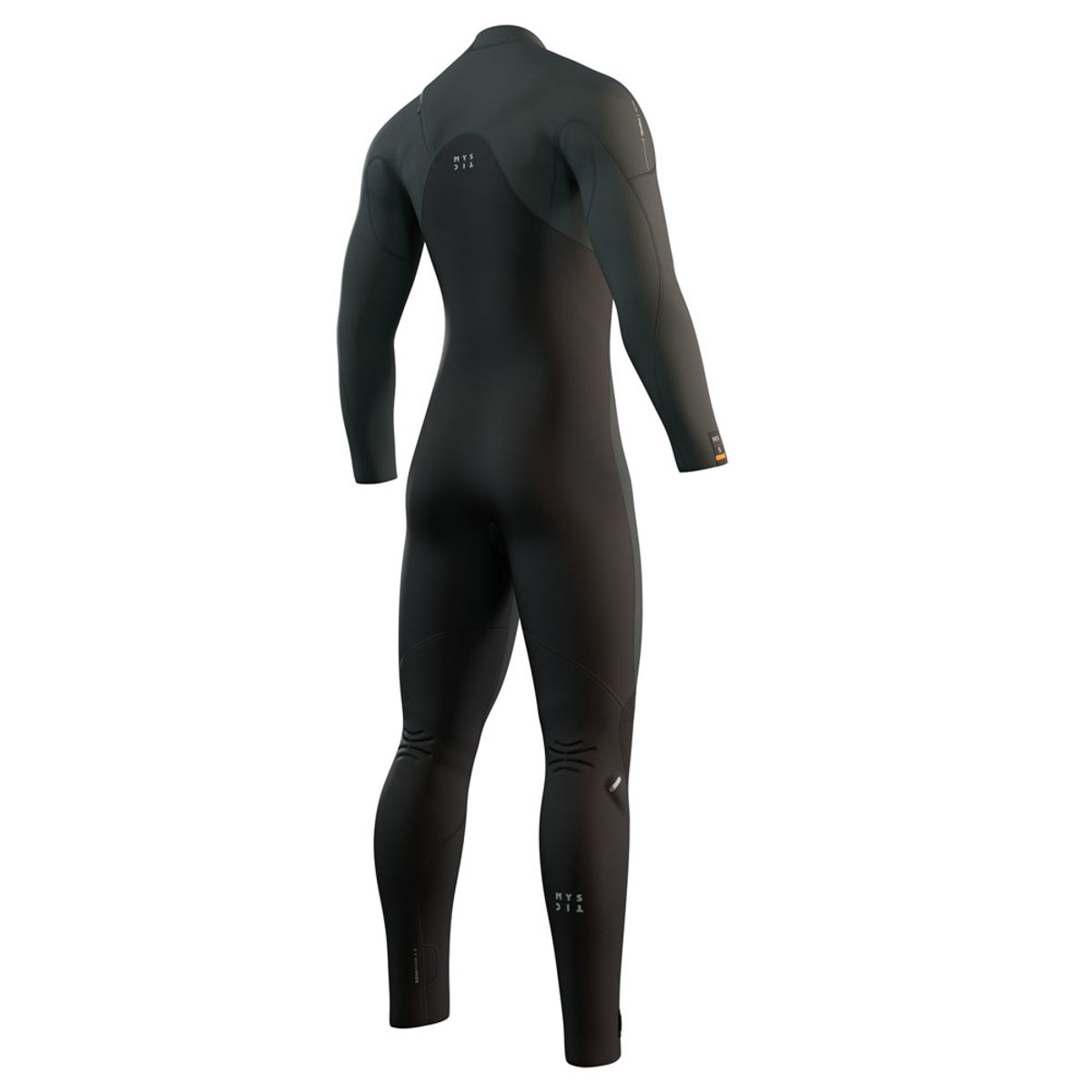 Majestic fullsuit wetsuit heren 5/4mm borstrits Cypress groen
