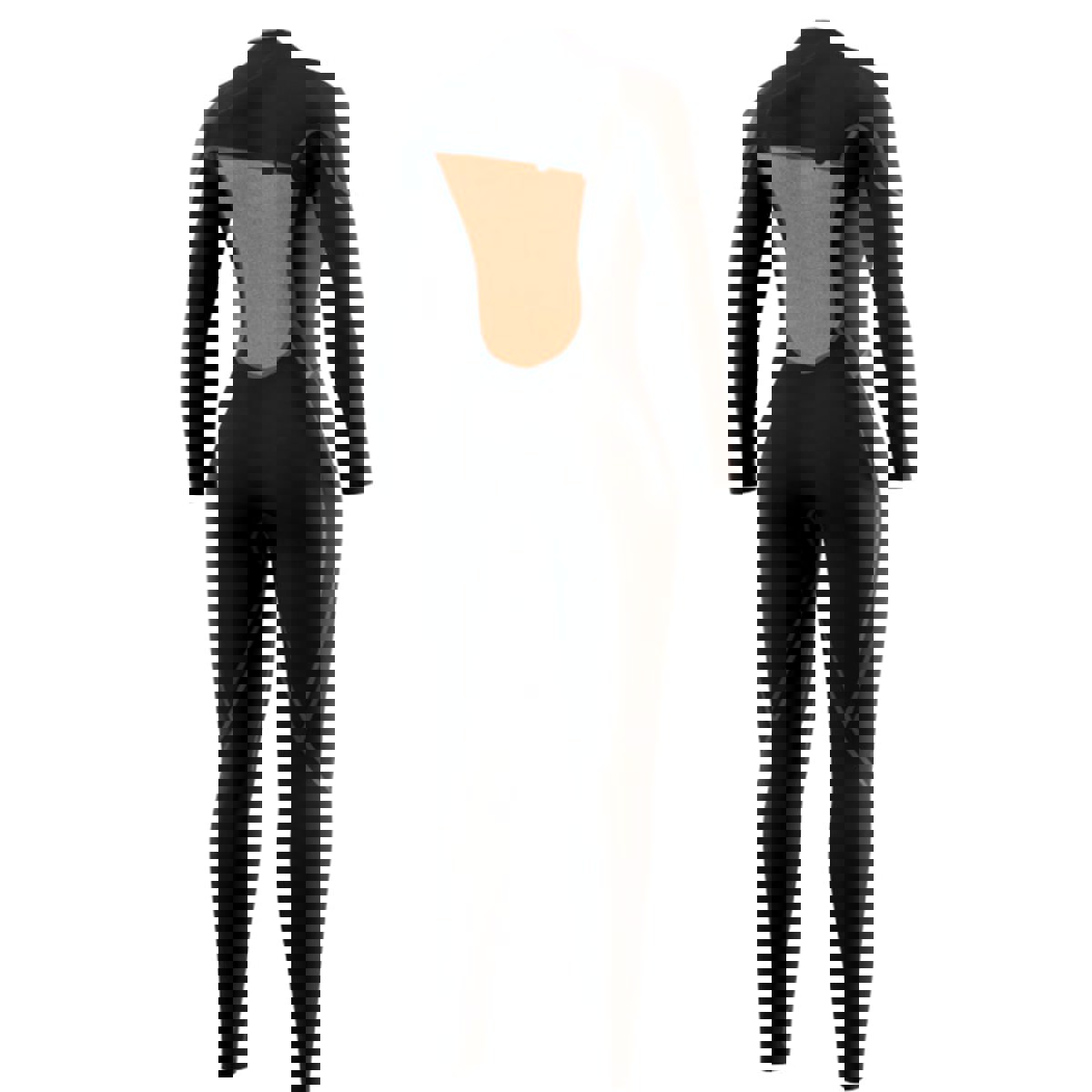 Mystic The One fullsuit 3/2 mm dames zwart zipfree 7