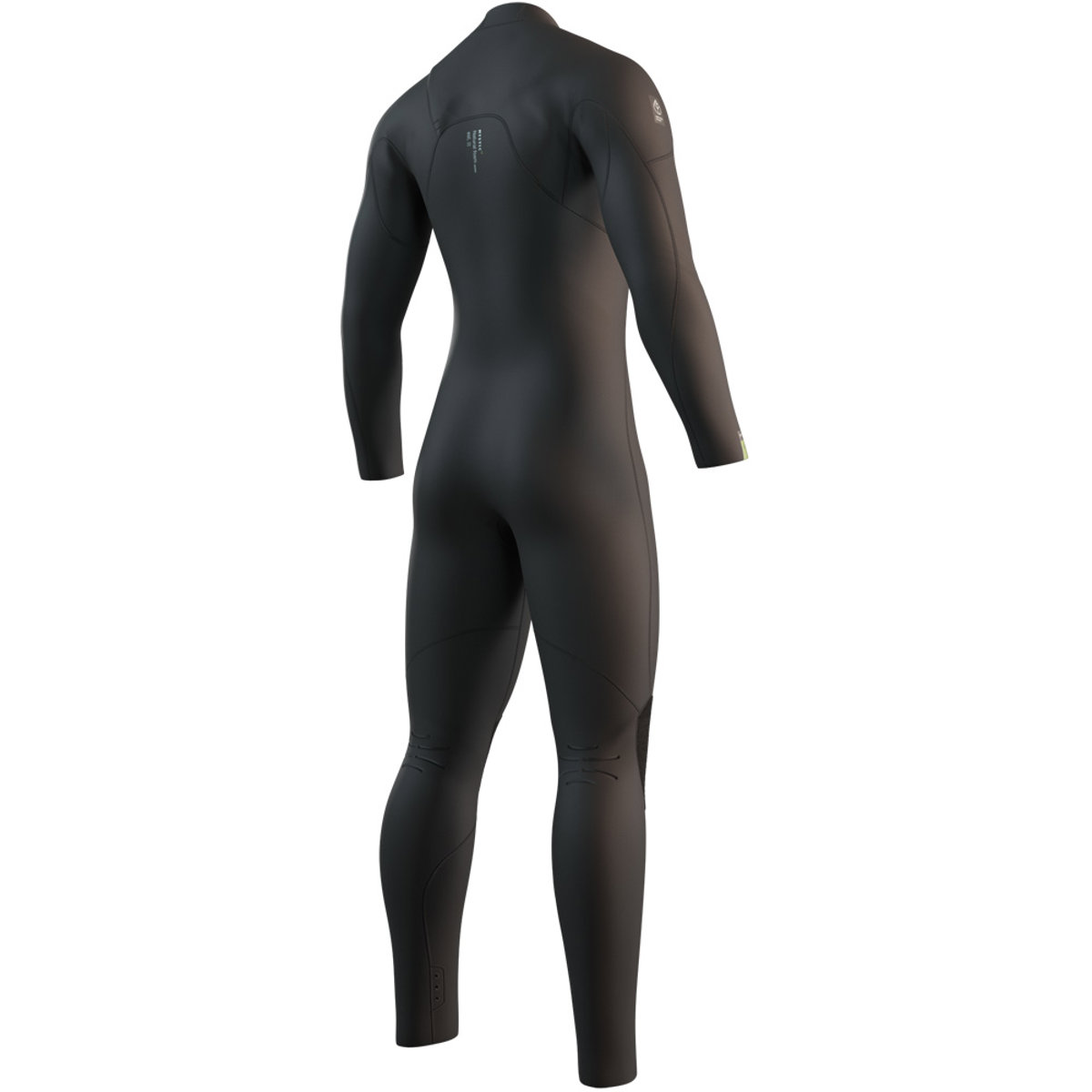 Mystic Evolve fullsuit wetsuit 4/3 mm borstrits heren zwart 2
