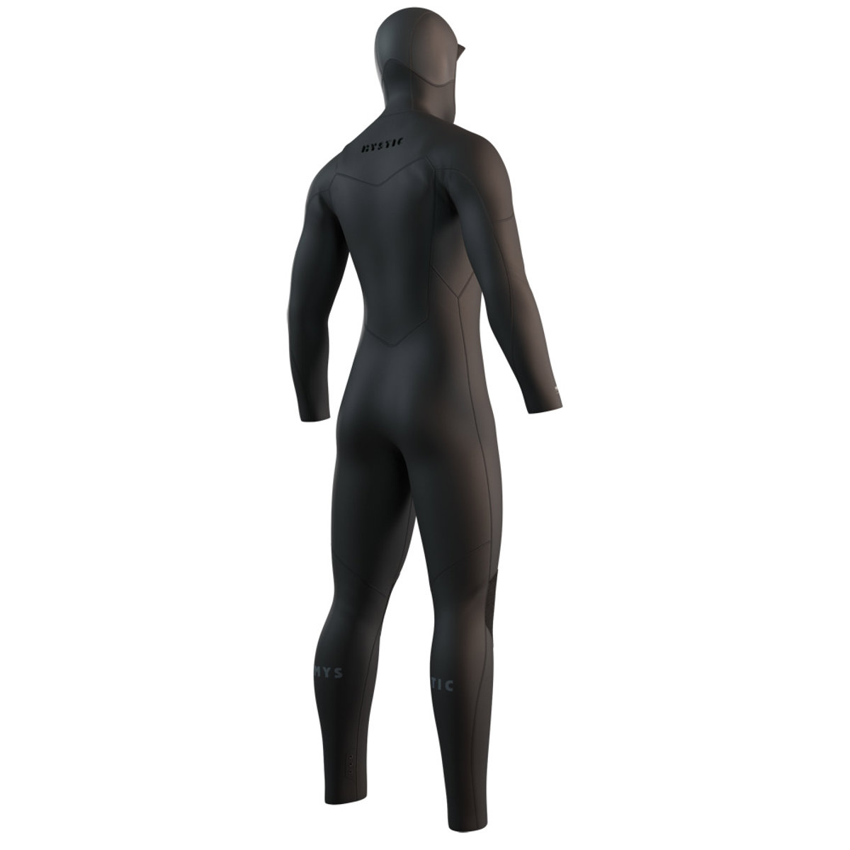 Mystic Motion hooded fullsuit wetsuit 5/3 mm borstrits heren zwart 2