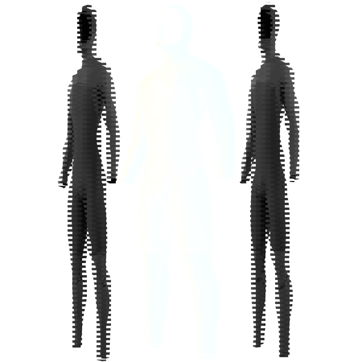 Mystic Motion hooded fullsuit wetsuit 5/3 mm borstrits heren zwart 3