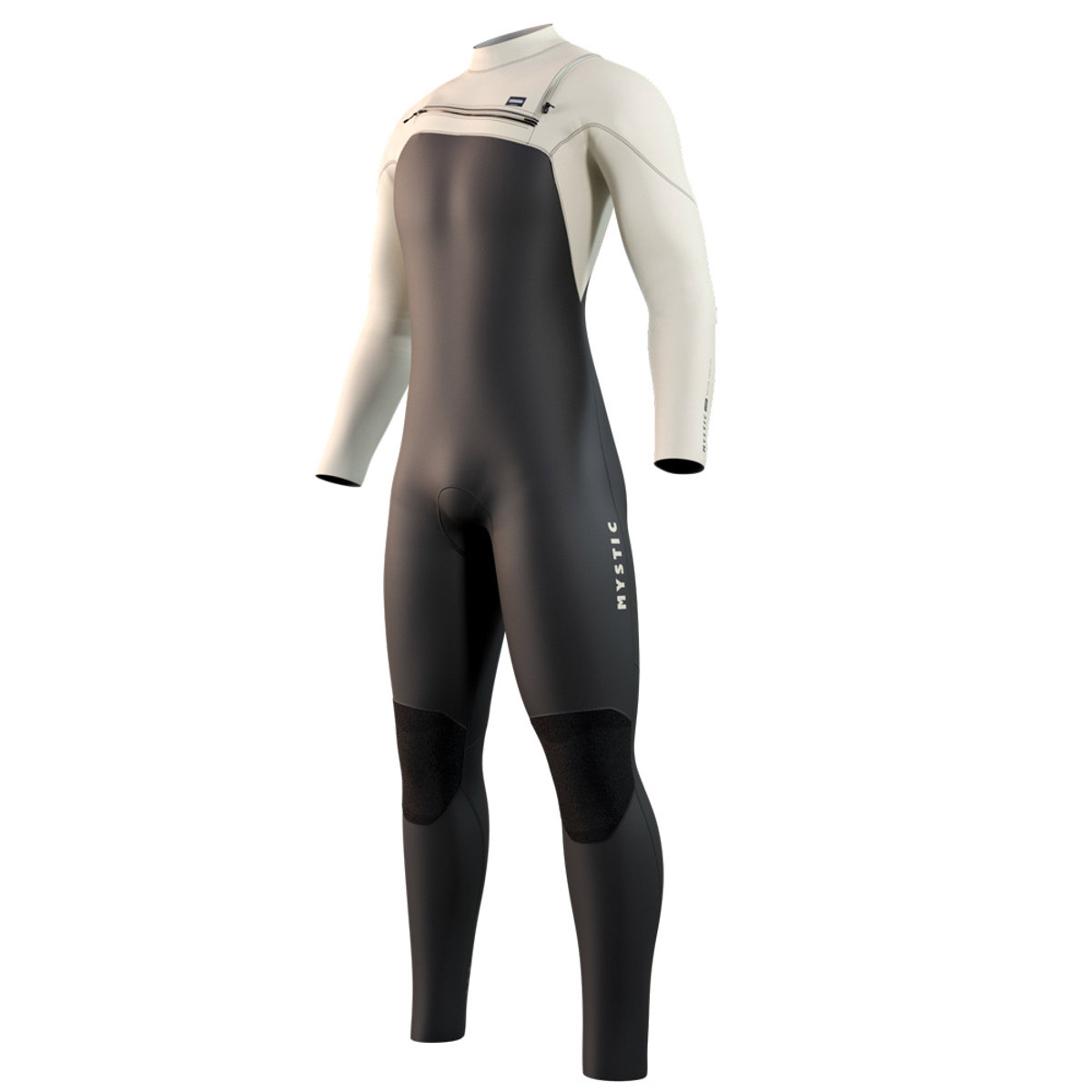 Mystic Motion fullsuit 3/2 mm borstrits heren zwart/zand foto 1