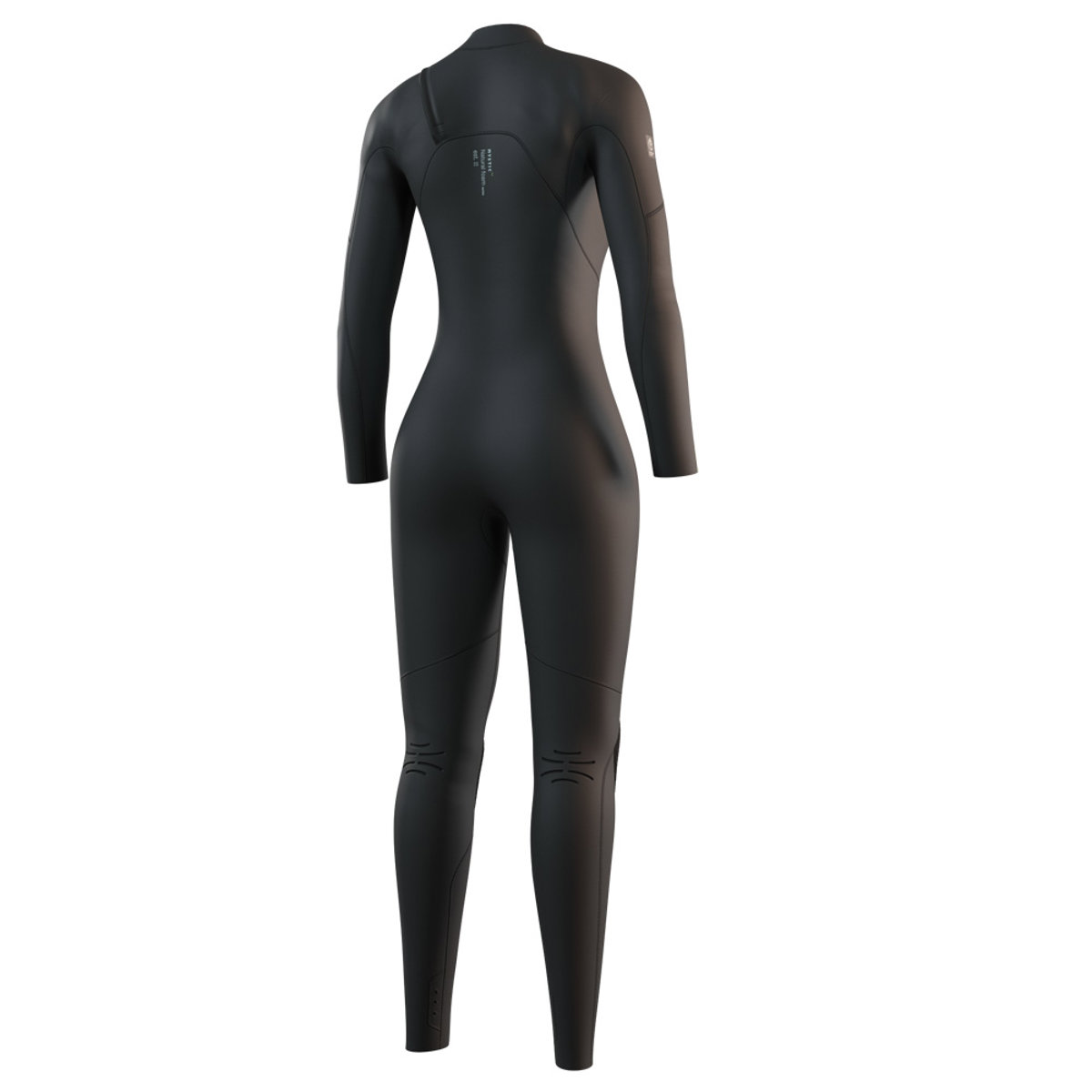 Mystic Evolve fullsuit wetsuit 4/3 mm borstrits dames zwart 2
