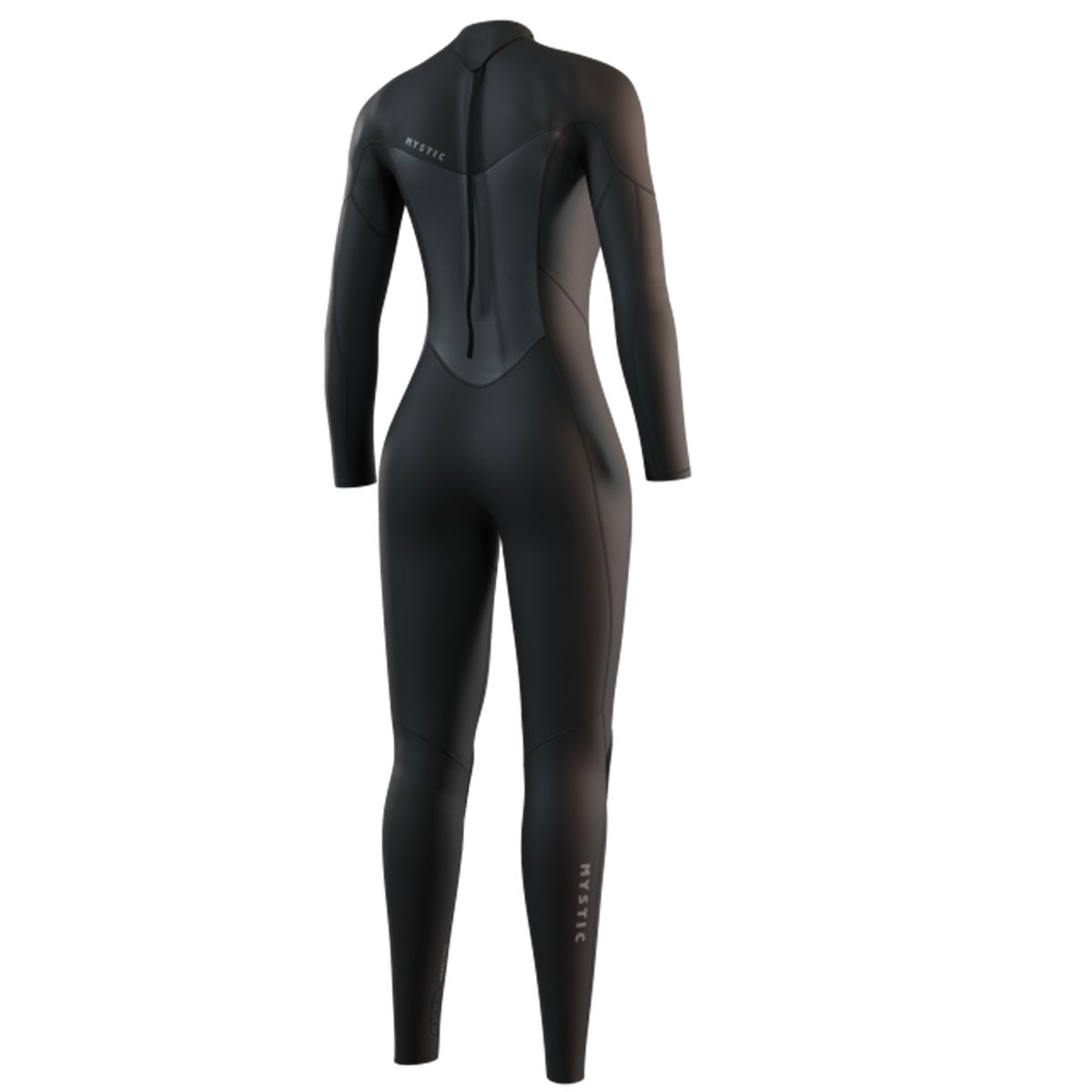 Mystic Star fullsuit wetsuit 4/3 mm rugrits dames zwart 2