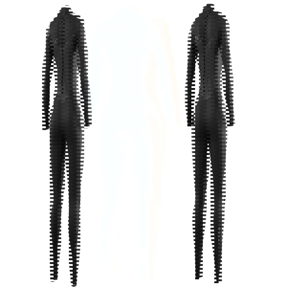 Mystic Star fullsuit wetsuit 4/3 mm rugrits dames zwart 5