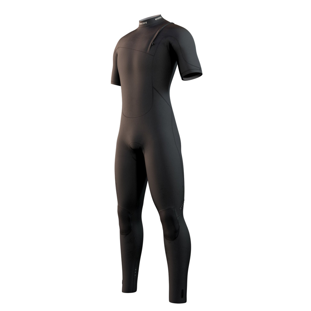 Mystic The One shortarm 3/2 mm zipfree heren zwart foto 1