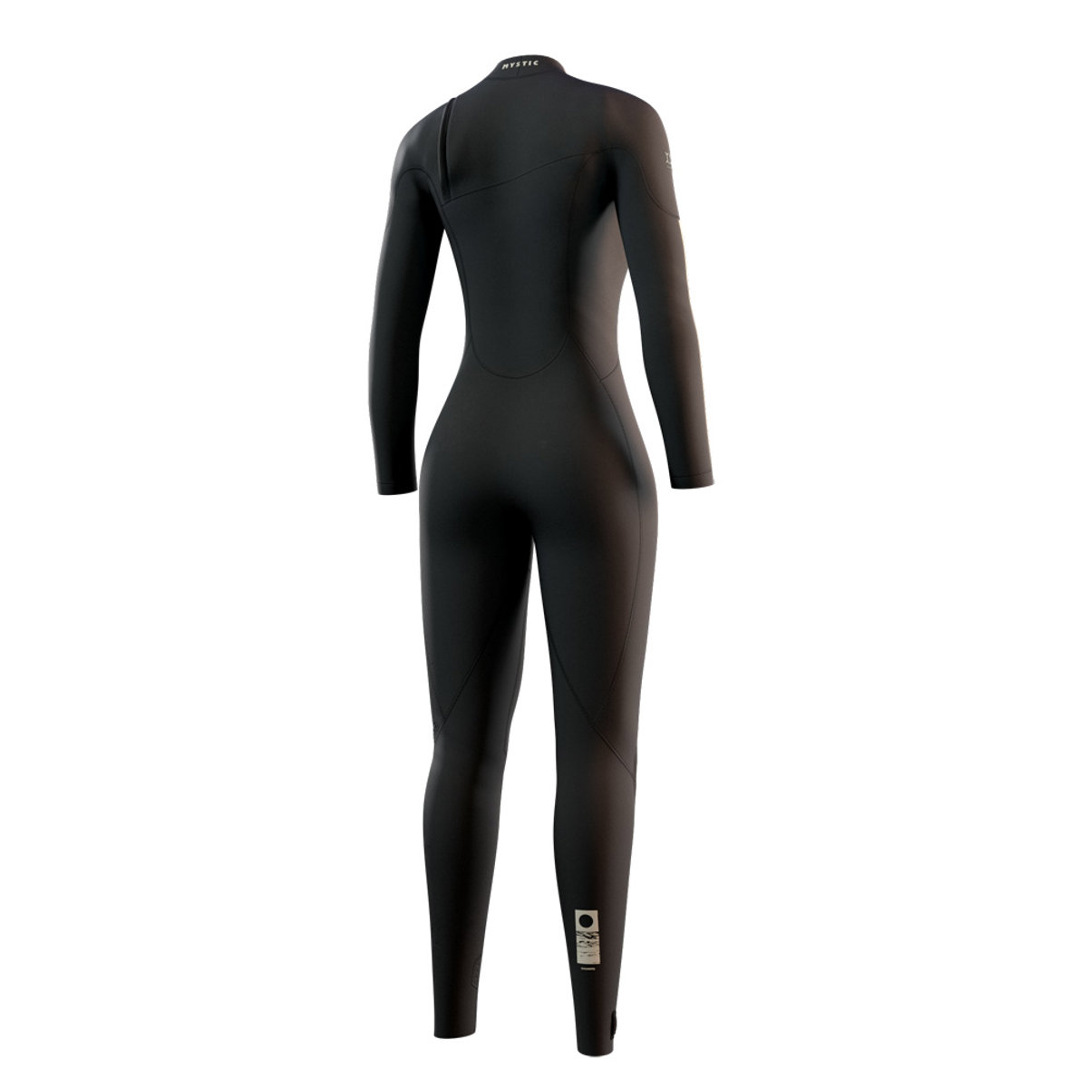 Mystic The One fullsuit 4/3 mm zipfree dames zwart 2