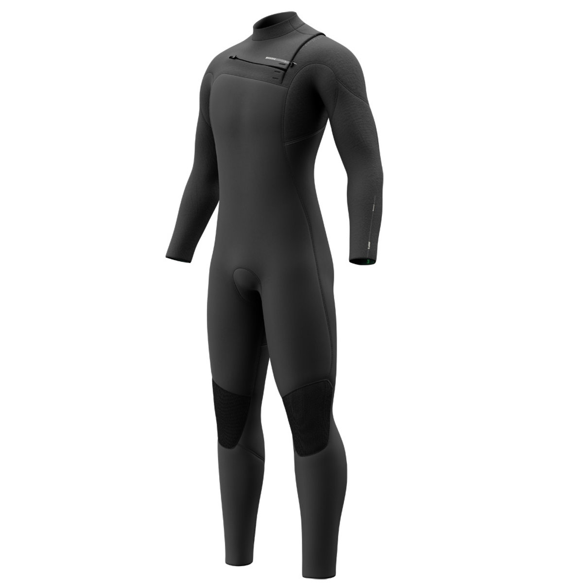 Majestic fullsuit 5/4 mm borstrits heren zwart