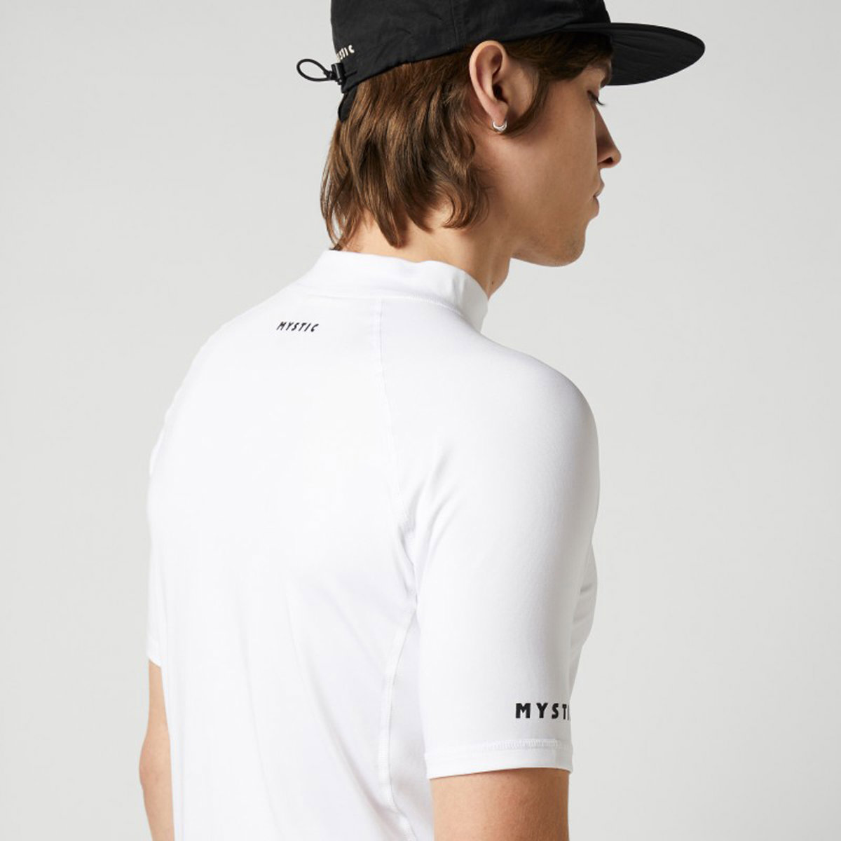 Mystic Star rash guard SS heren wit 7