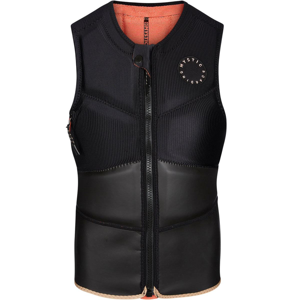 Mystic Gem Impact Vest borstrits dames Zwart foto 1