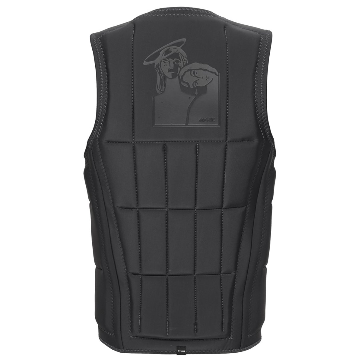 Mystic Anarchy impact vest heren borstrits Wake Phantom grijs 2