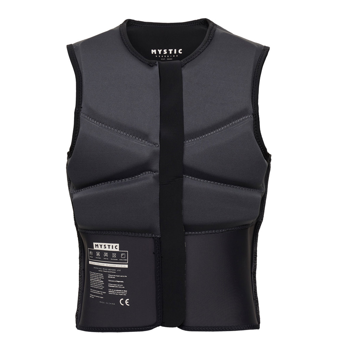 Mystic Block impact vest heren zwart 3