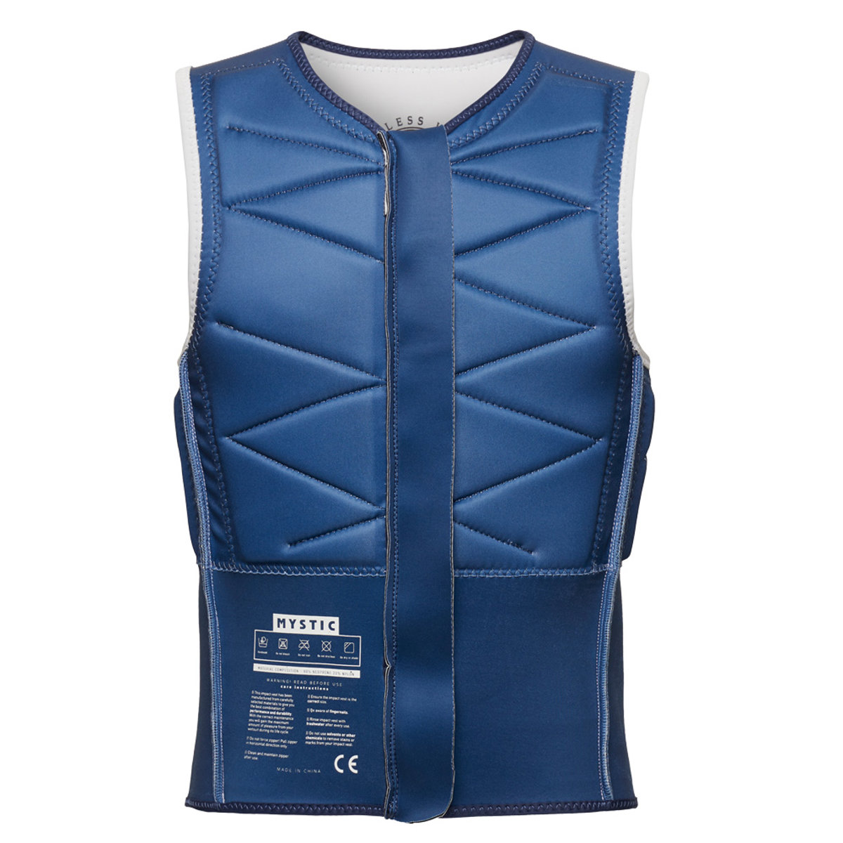 Mystic Outlaw impact vest heren wit 3