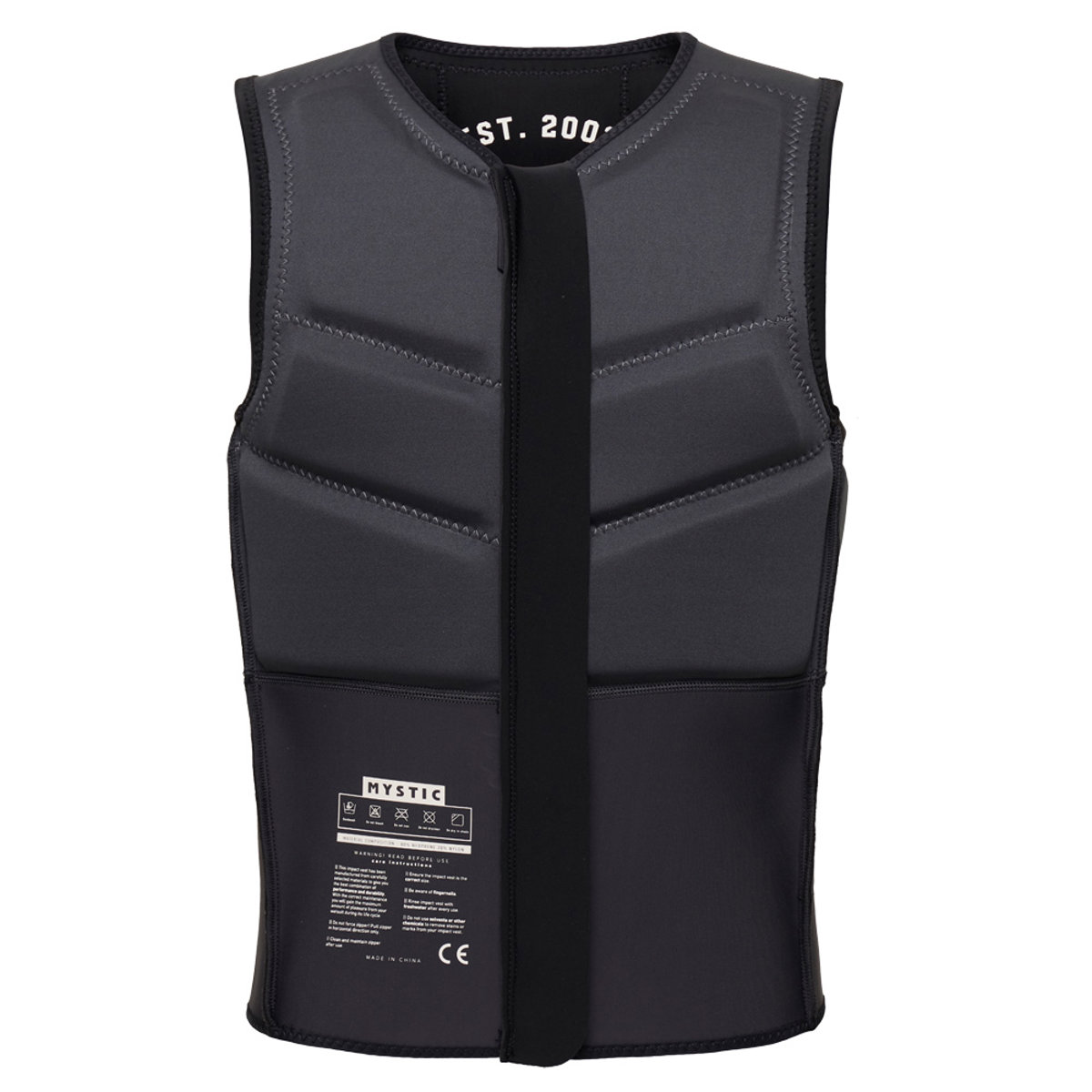 Mystic Star impact vest heren zwart 3