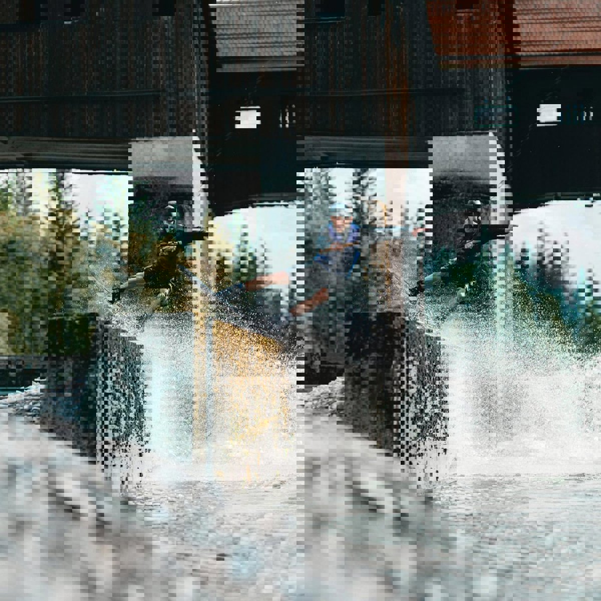 Mystic Mayhem impact vest heren zwart/blauw reversible 10