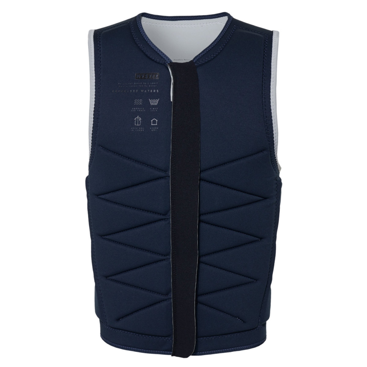 Mystic Outlaw impact vest heren wit 3