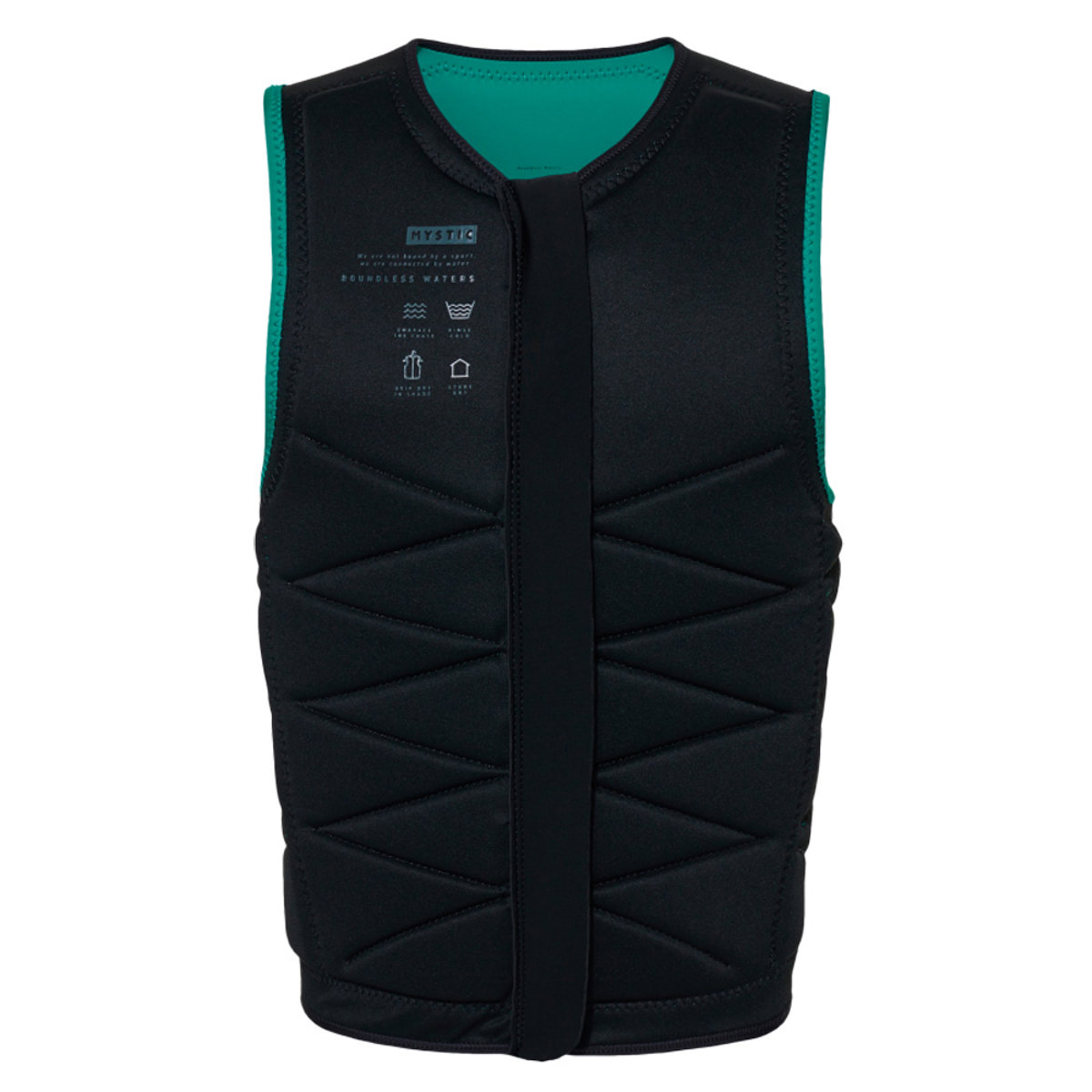 Mystic Outlaw impact vest heren groen 3