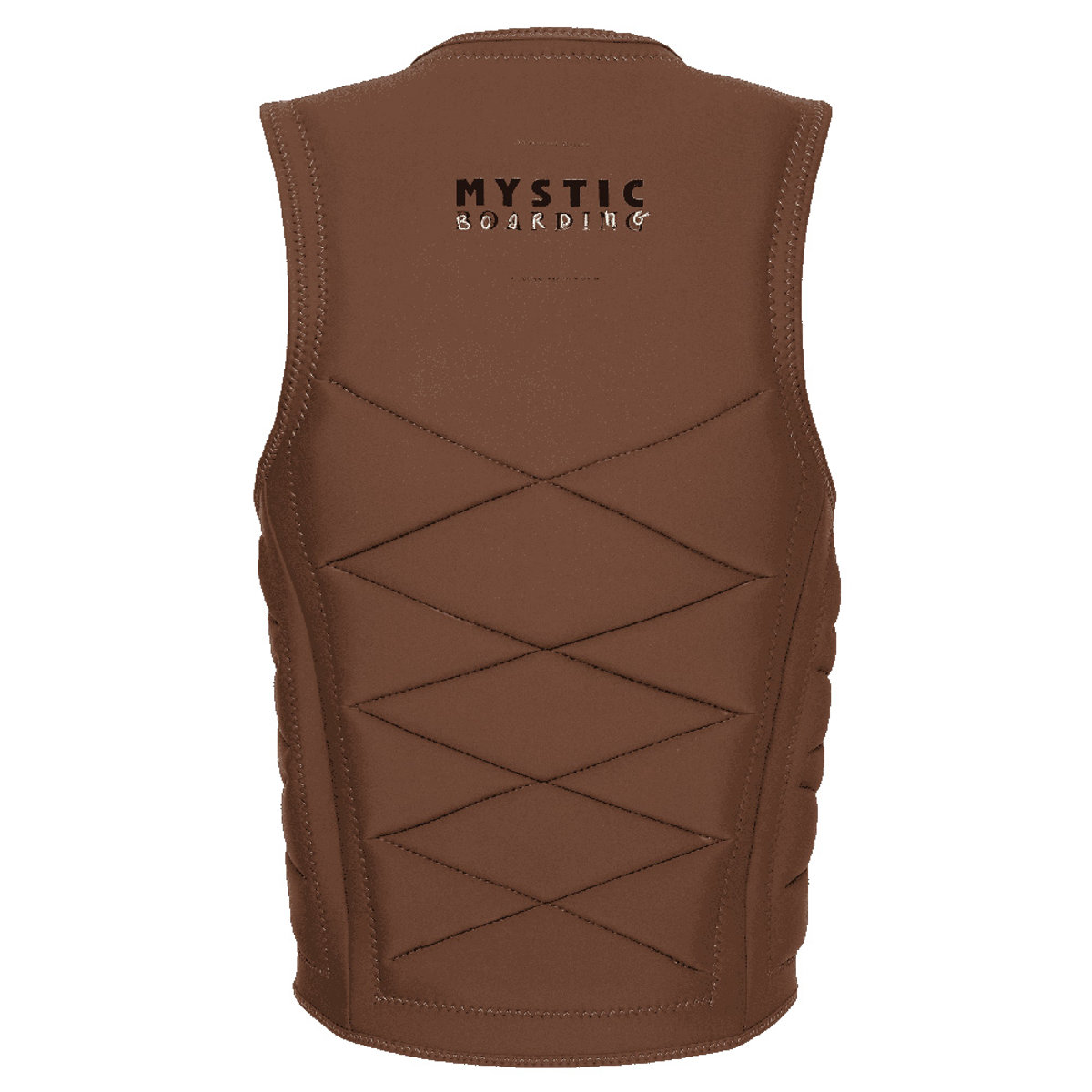 Mystic Outlaw impact shield borstrits heren bruin 2