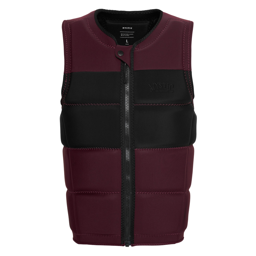 Mystic Peacock impact shield heren bordeaux rood foto 1