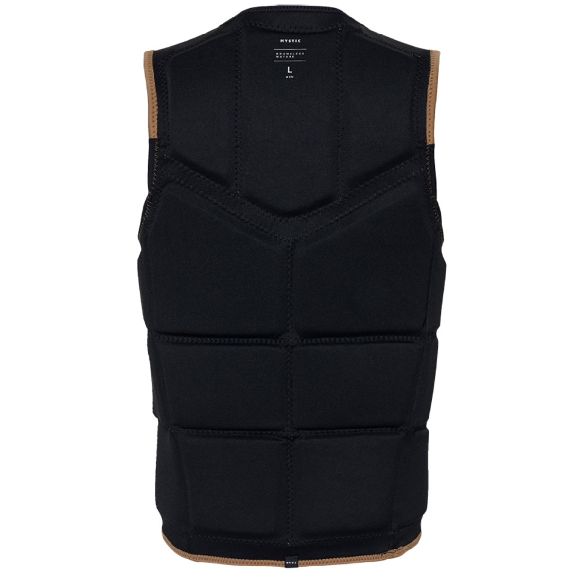 Mystic Peacock impact vest heren bruin 4