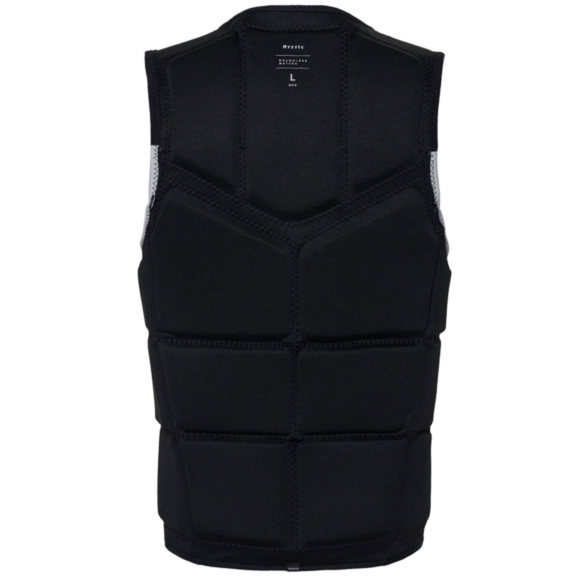 Mystic Peacock impact vest heren zwart/wit 4