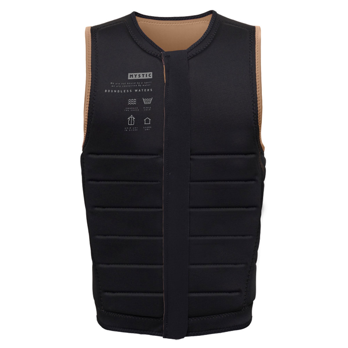 Mystic The Dom impact vest heren bruin 3