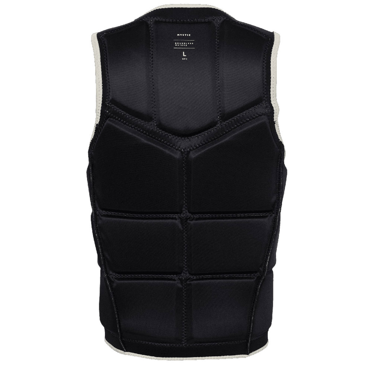 Mystic Star impact shield borstrits heren wit 4