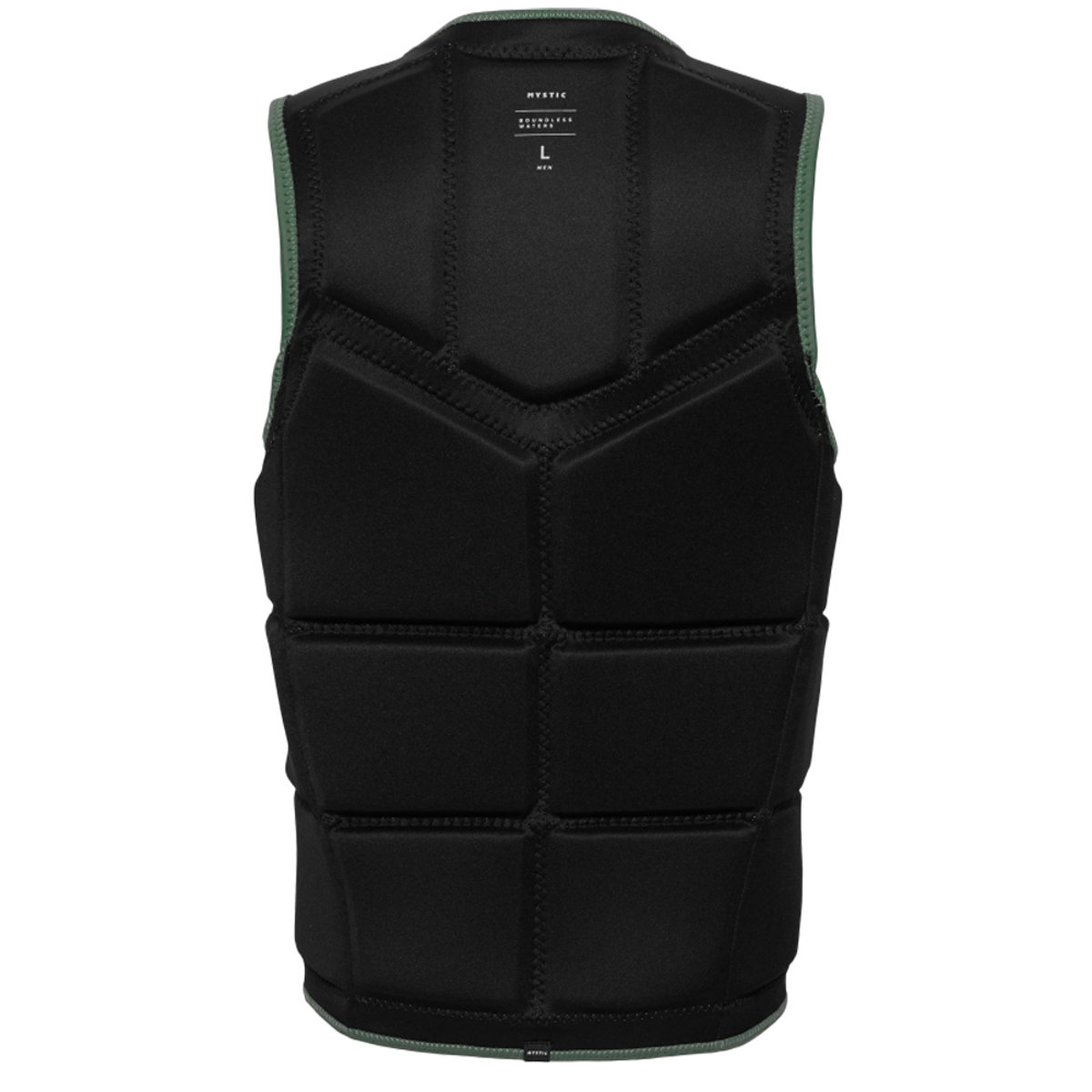 Mystic Star impact vest heren olijf groen 4