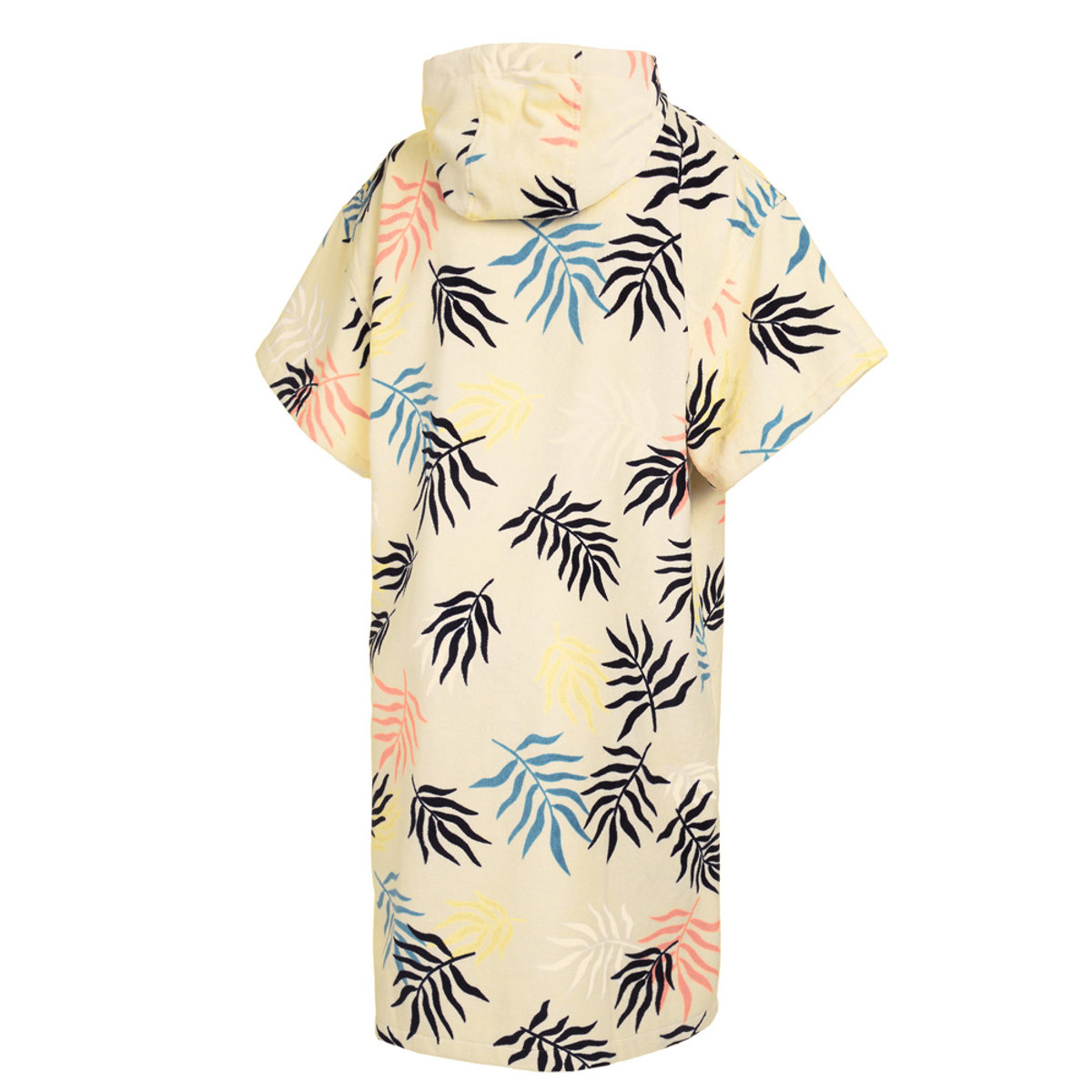 Mystic Poncho Velours AOP geel 2