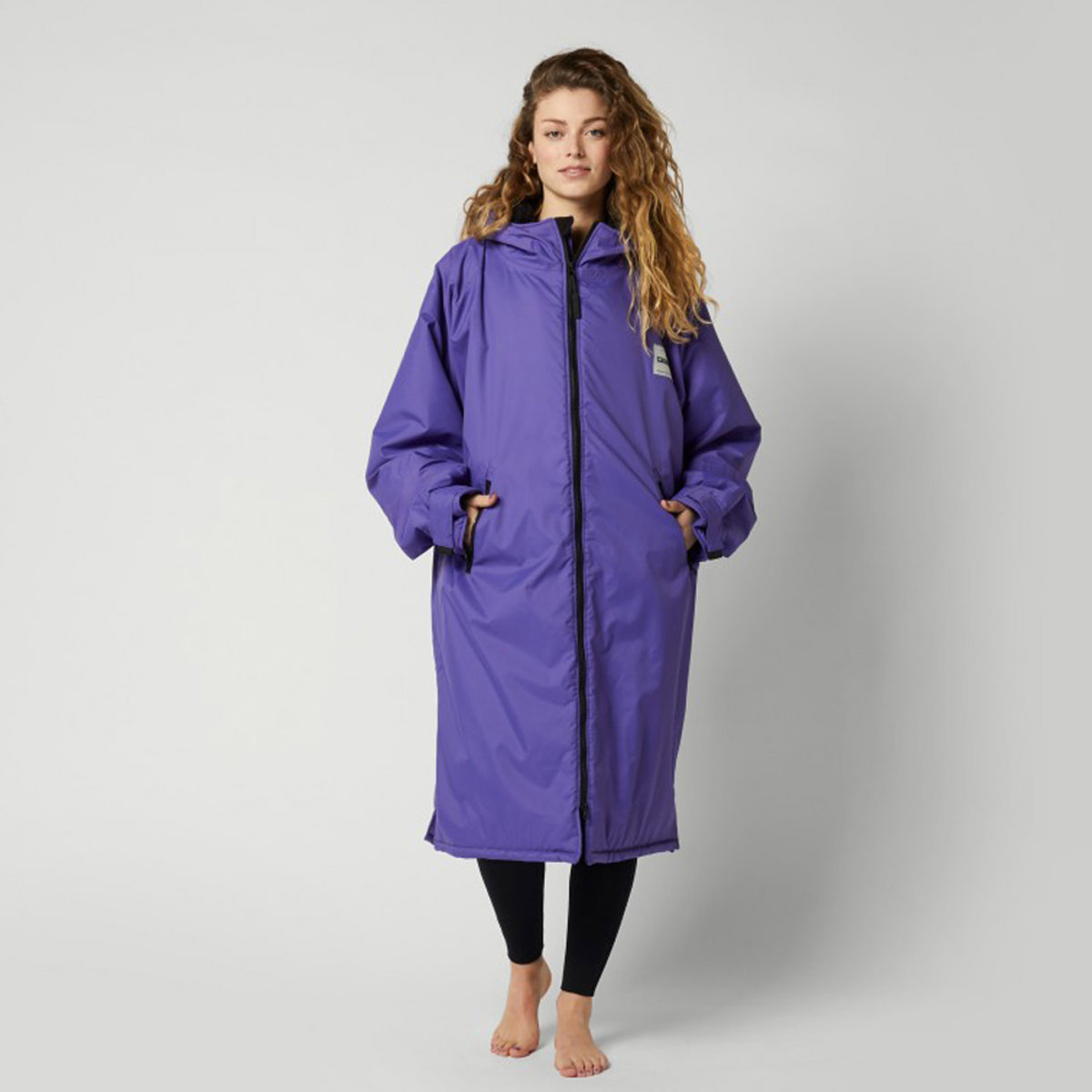 Mystic Explore poncho paars 5