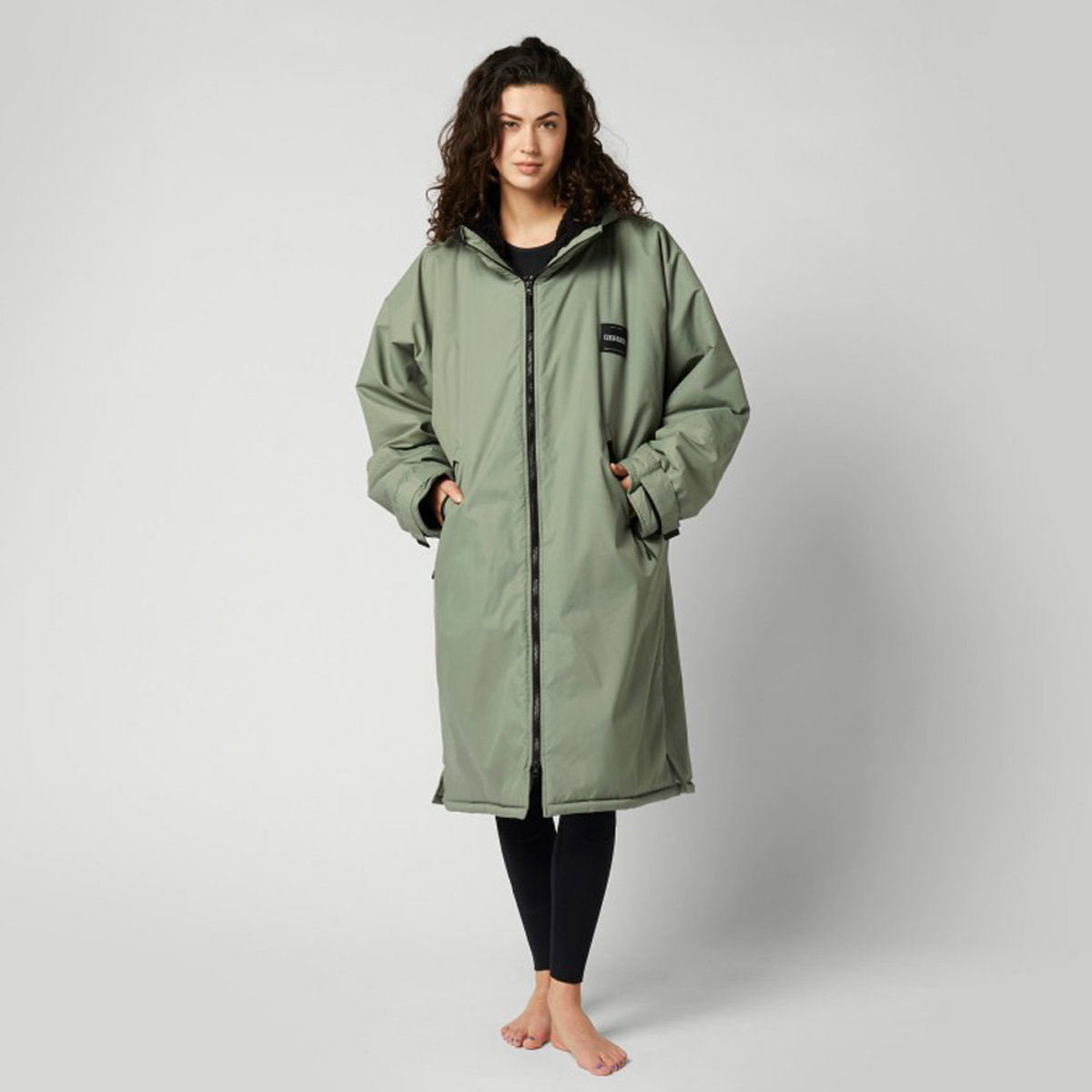 Mystic Explore poncho groen 3