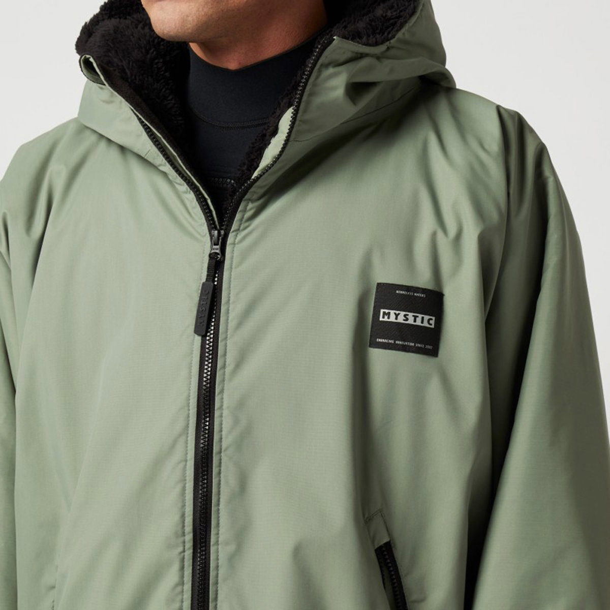 Mystic Explore poncho groen 7