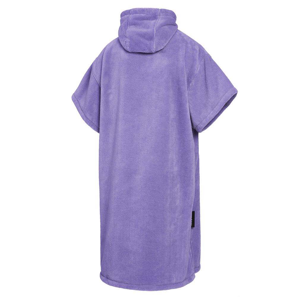 Teddy poncho blauw