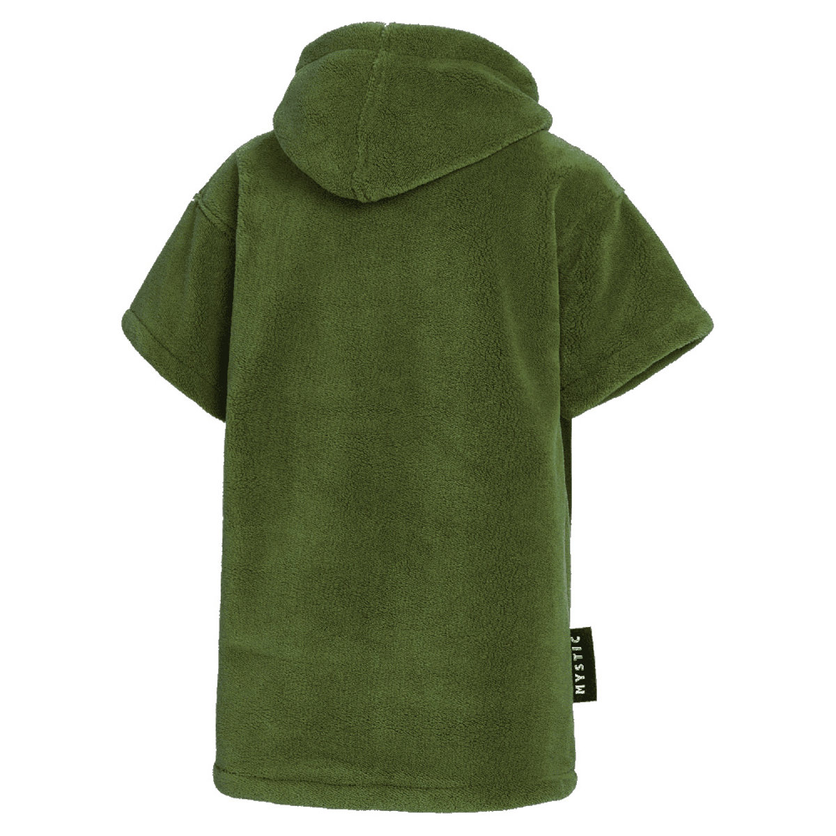 Mystic teddy poncho kind groen 2