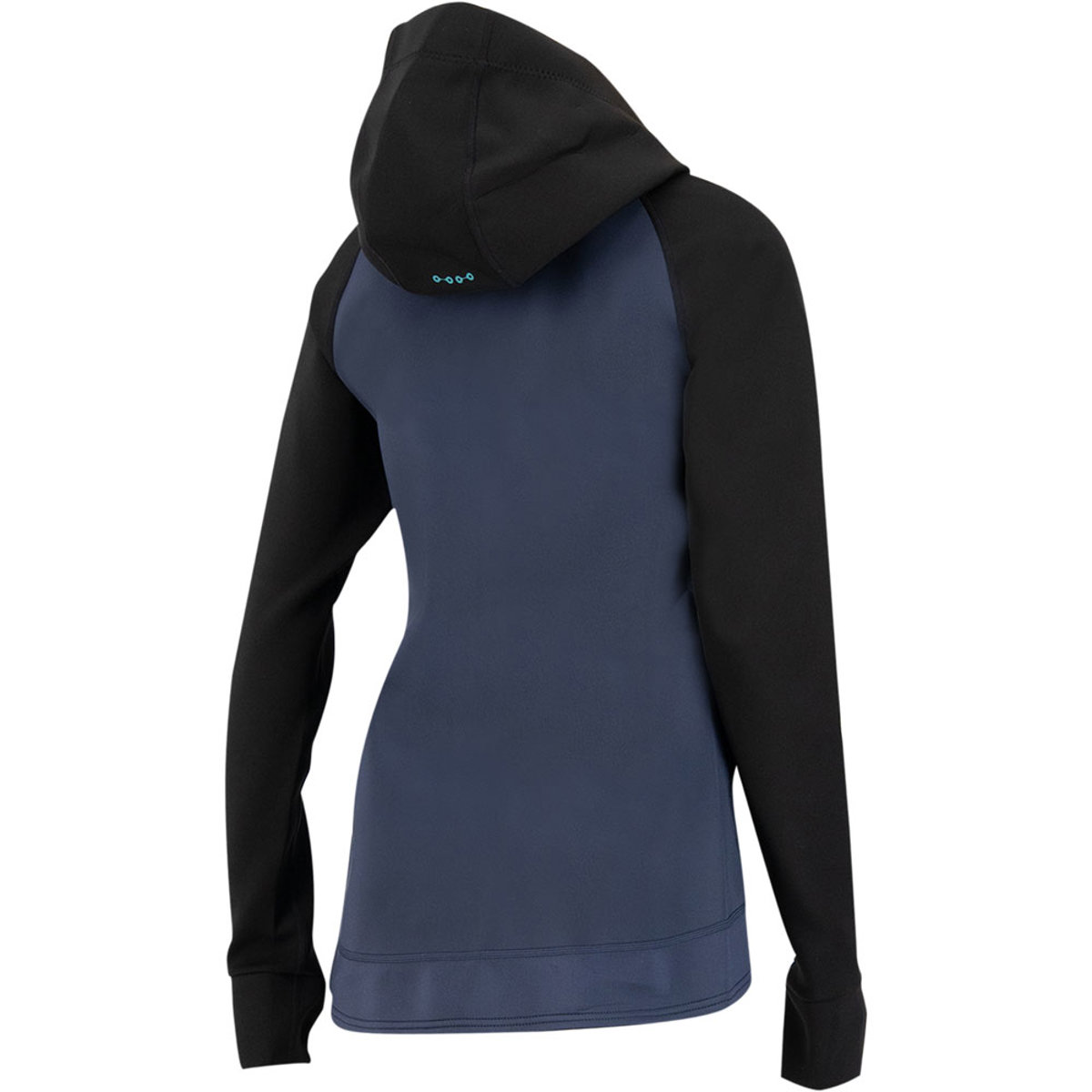 Prolimit sup neopreen hoodie dames met rits 1,5mm navy/zwart 2